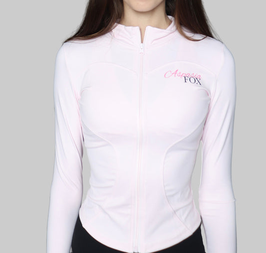 Slim Fit Sculpt Jacket - Baby Pink