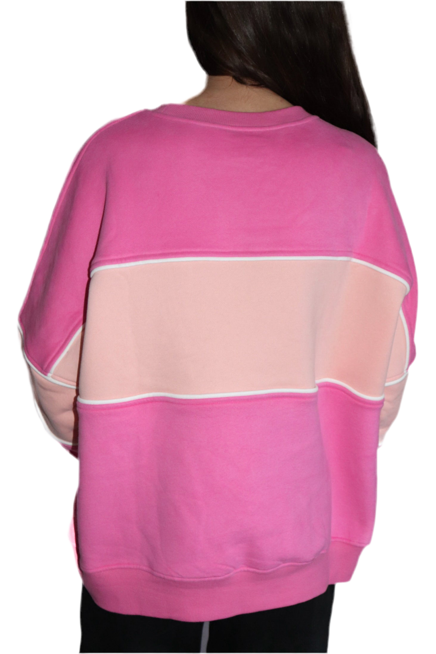 PRE-ORDER Pink Colourblock Sweatshirt