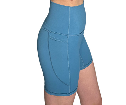 Comfort Pocket Shorts - Coastal Blue